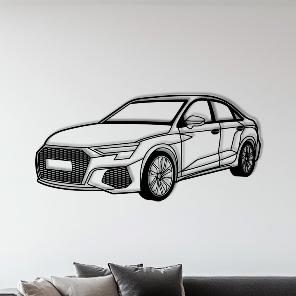 A3 8Y Limousine – Metall Silhouette