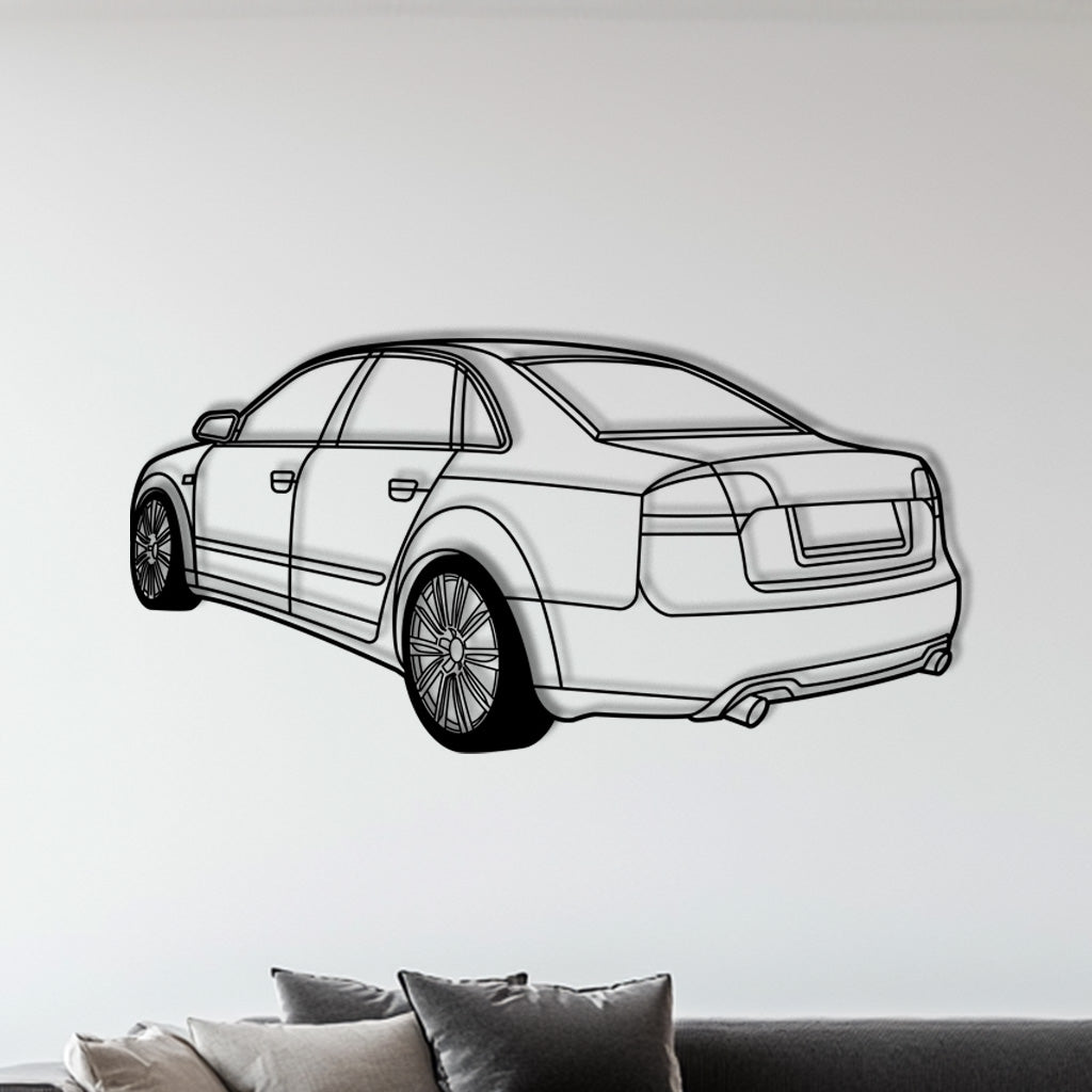 A4 B7 – Metall Silhouette