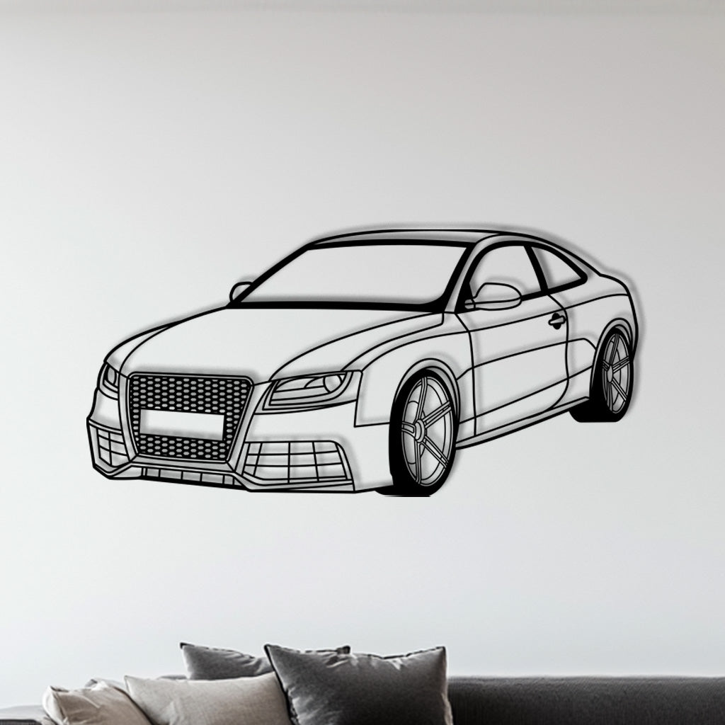 A5 B8 – Metall Silhouette