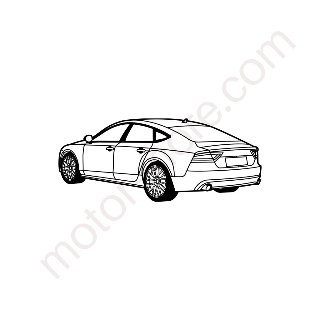 A7 C7 – Metall Silhouette