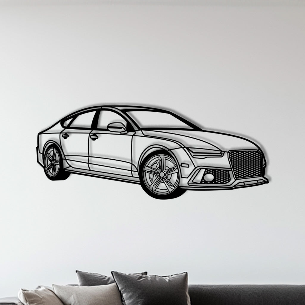 RS7 C7 – Metall Silhouette