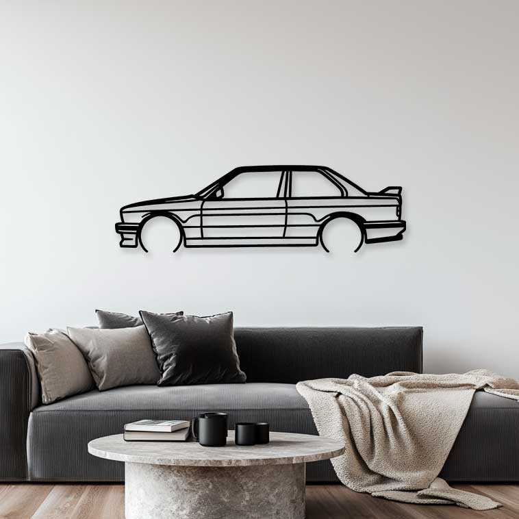 M3 E30 Metall - Silhouette