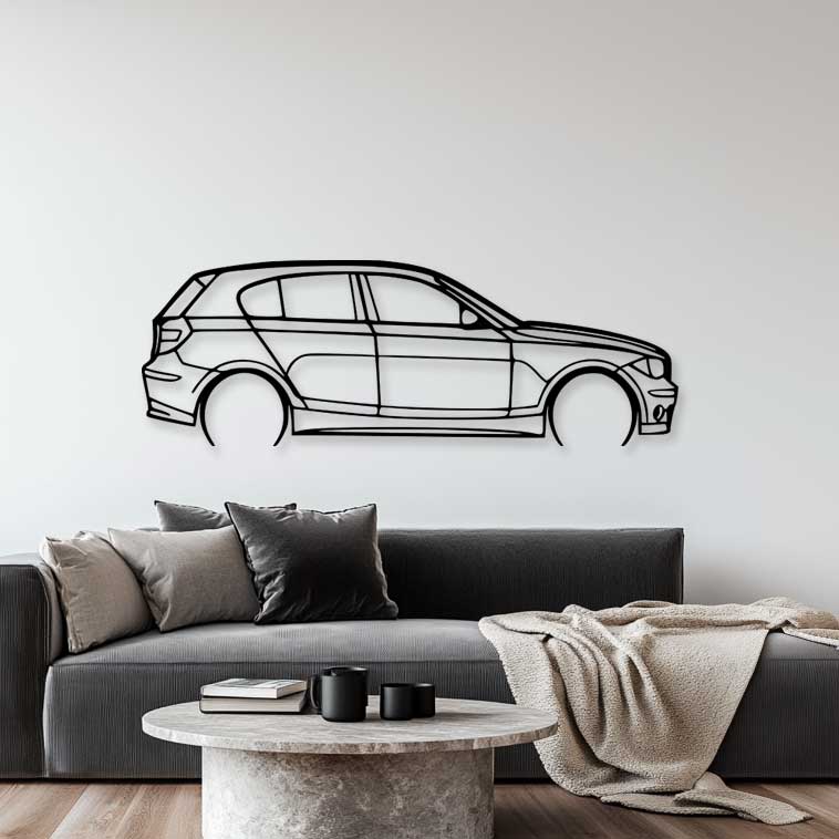 1er E87 Metall - Silhouette
