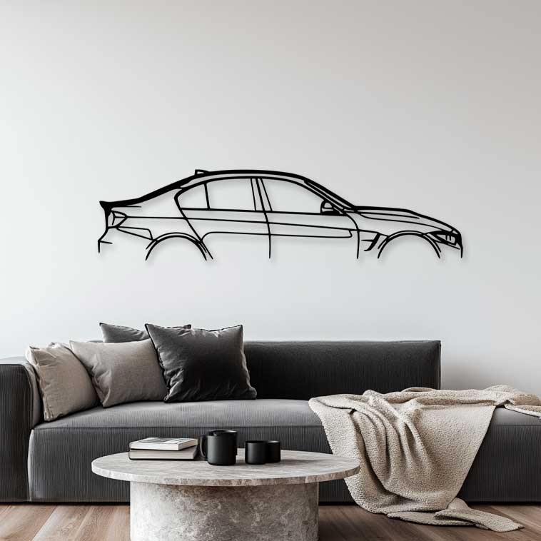 M3 F80 Metall - Silhouette