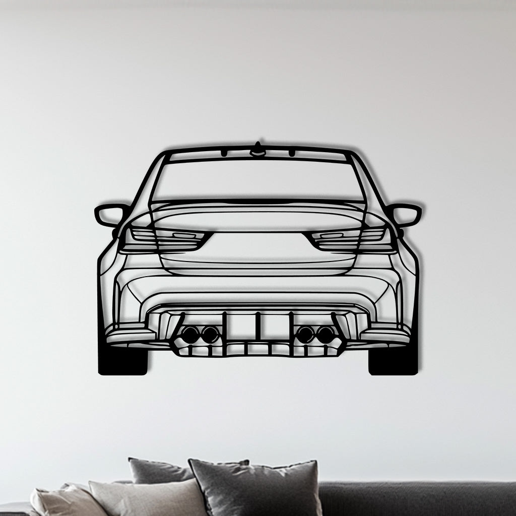 G80 2023 Heck Metall-Silhouette