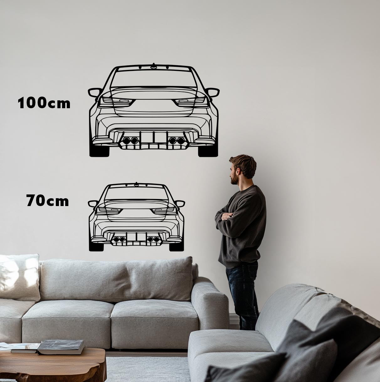 G80 2023 Heck Metall-Silhouette