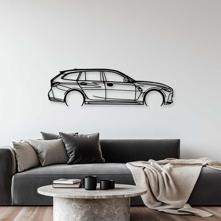 M3 Touring G81 Metall - Silhouette