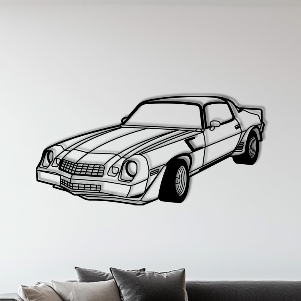 Camaro (2. Generation, 1970) – Metall-Silhouette