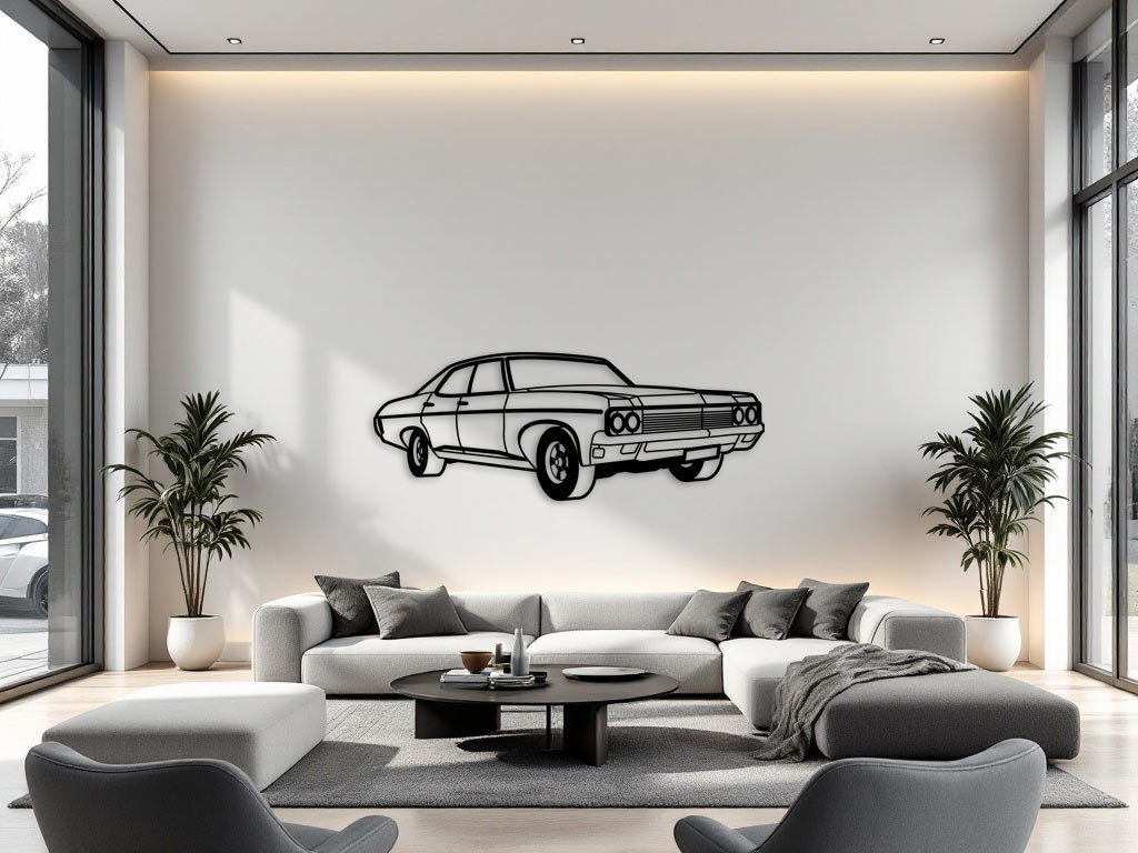 dein Auto als Silhouette