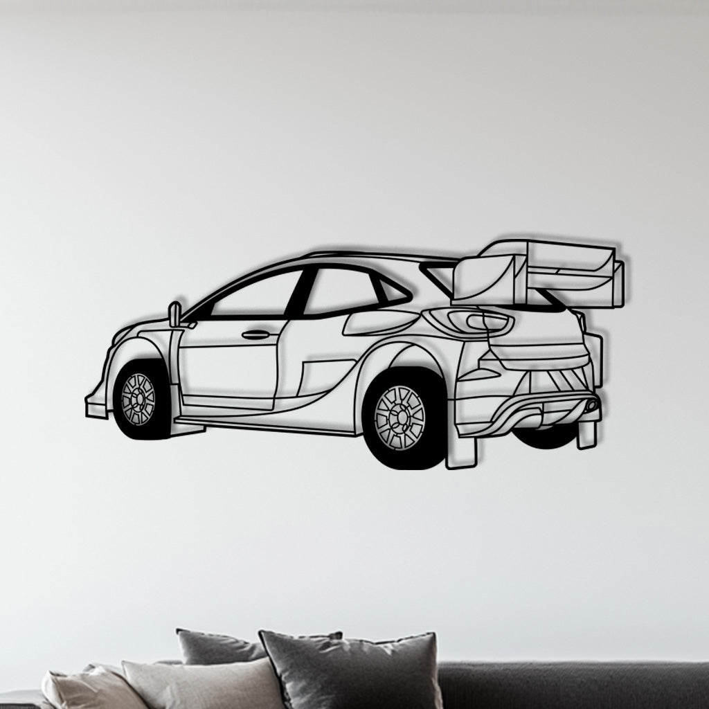 Puma Rallye – Metall-Silhouette