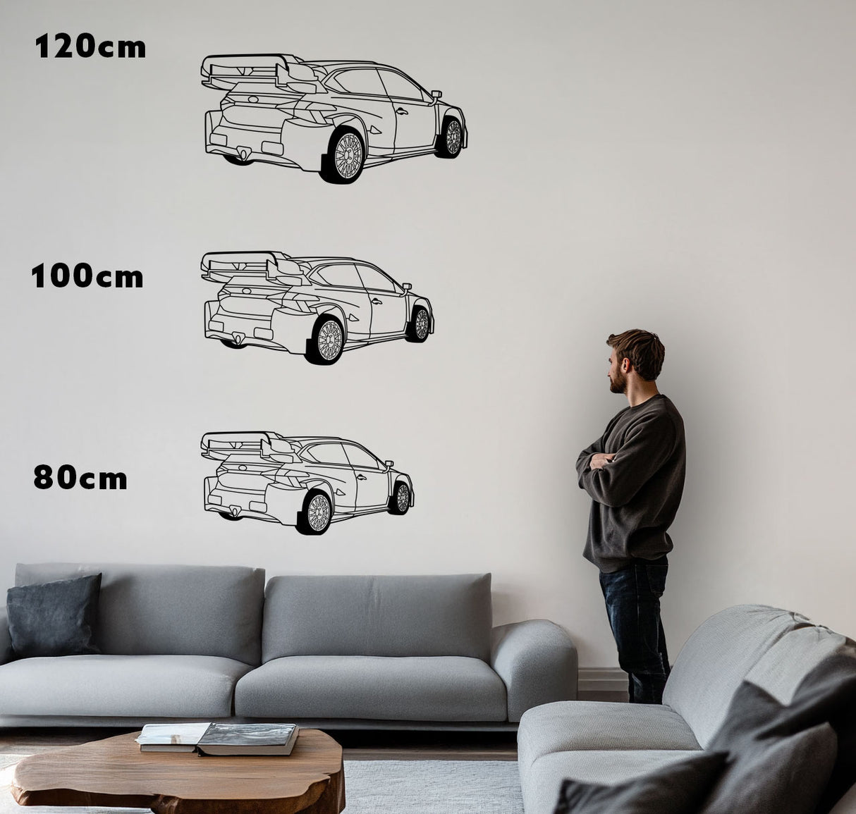 i20 N Rallye – Metall-Silhouette