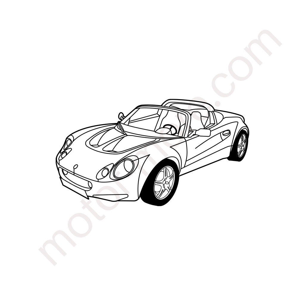 Elise – Metall-Silhouette