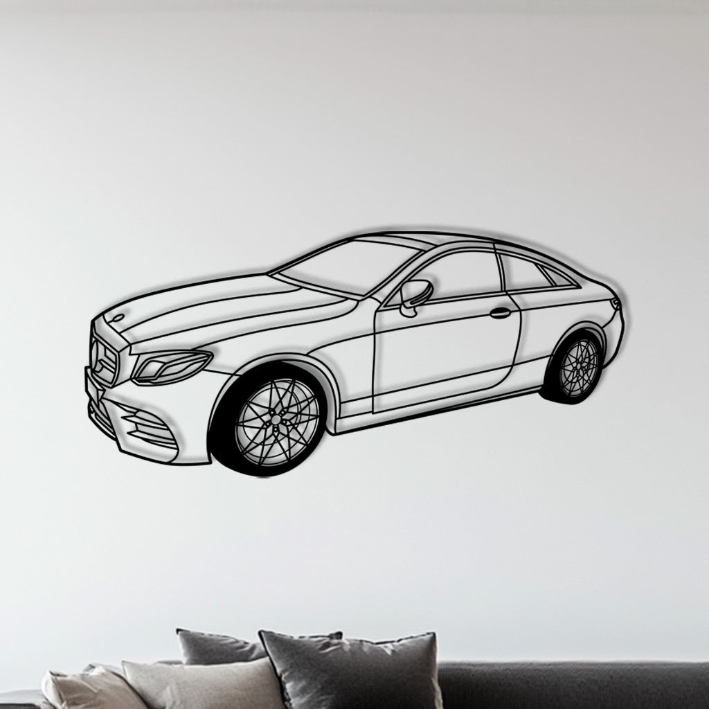 E-Klasse Coupé (C238) – Metall-Silhouette