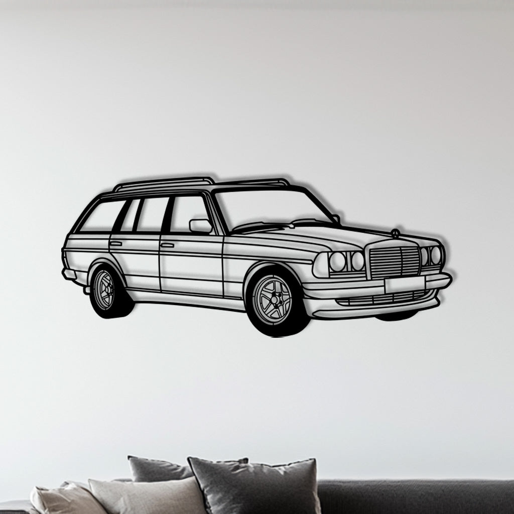 S123 Kombi – Metall-Silhouette