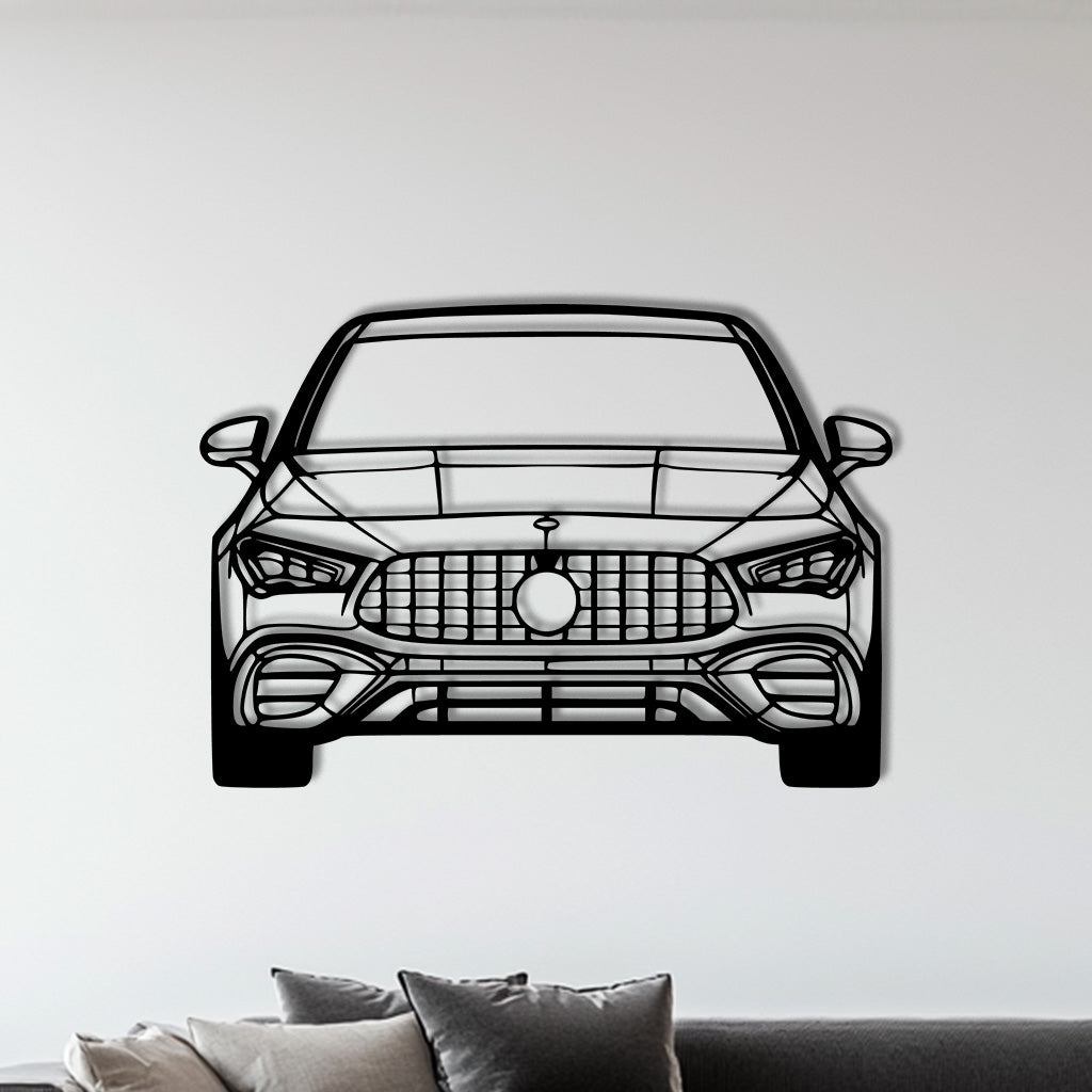 CLA 2023 Front Metall-Silhouette