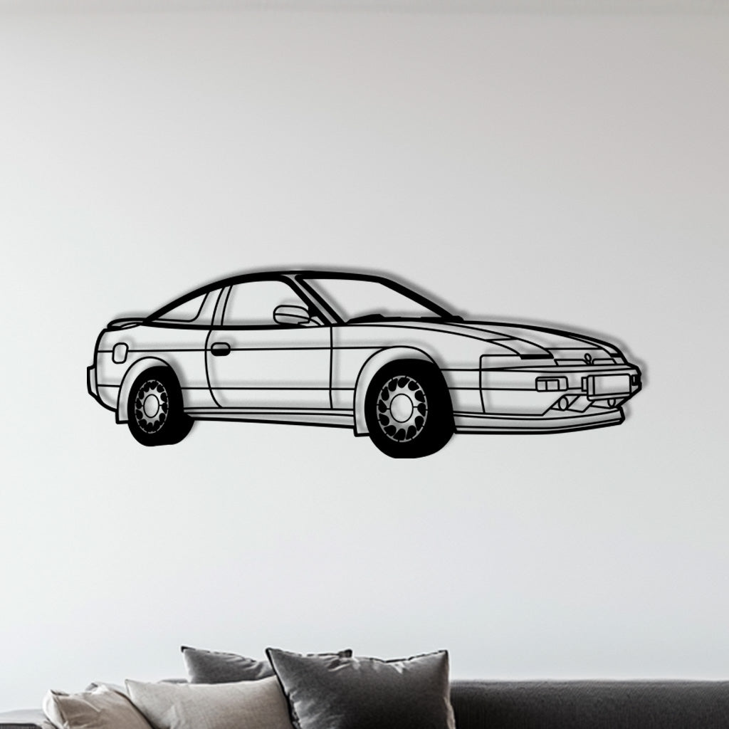 200SX – Metall-Silhouette