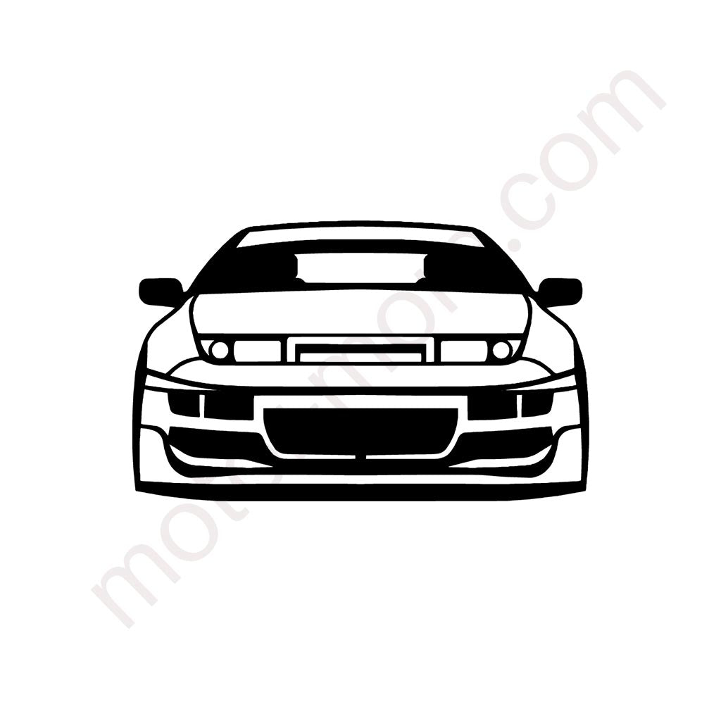 ZX300 Metall-Silhouette