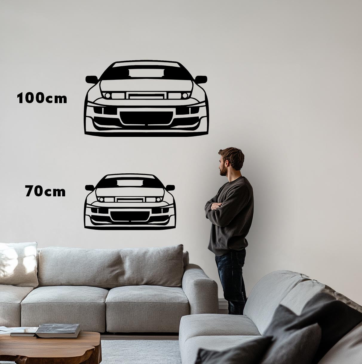 ZX300 Metall-Silhouette