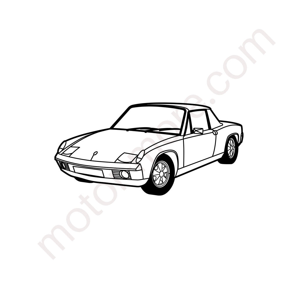 914 – Metall-Silhouette