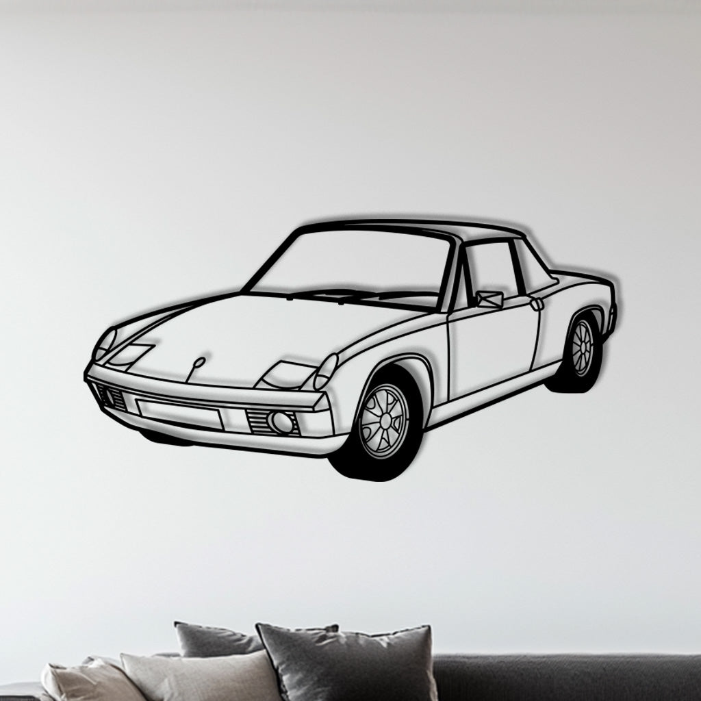 914 – Metall-Silhouette