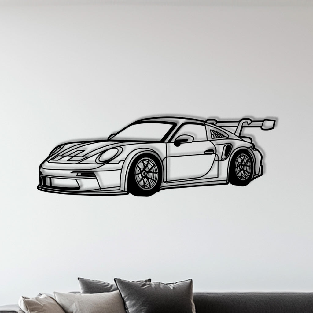 GT3 Cup – Metall-Silhouette