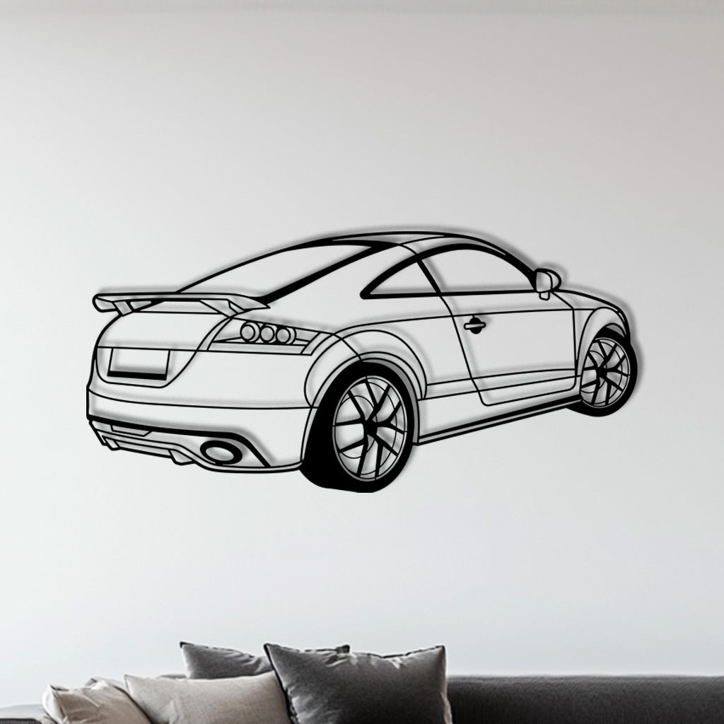 TT RS – Metall Silhouette