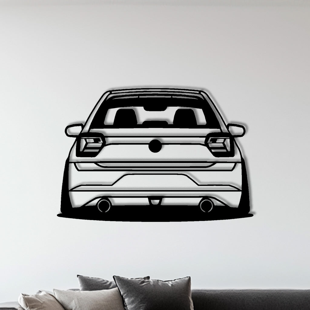 Polo Heck Metall-Silhouette