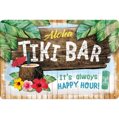 Tiki Bar – Metallschild – 20x30cm