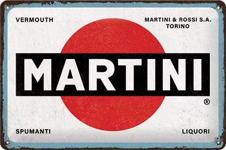 Martini – Classic Logo – Metallschild – 20x30cm