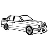 E30 M3 Silhouette