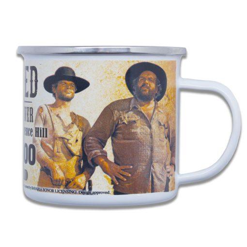 Bud Spender and Terence Hill – WANTED – Best Duo Ever – Emailletasse