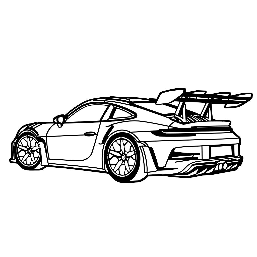 GT3 RS back