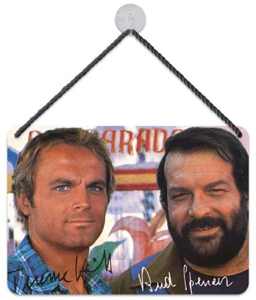 Bud Spencer and Terence Hill – Autogramm – Hängeschild –