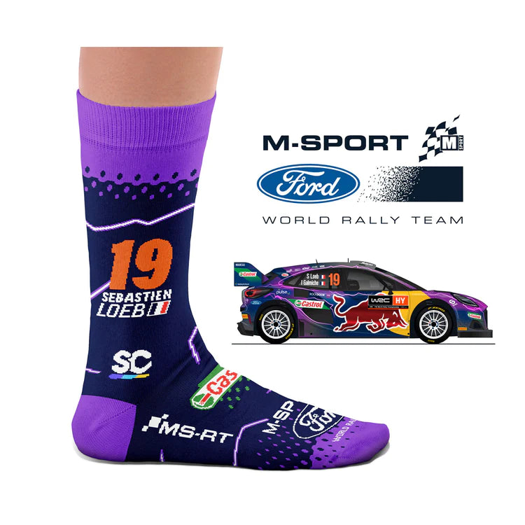 Loeb M-Sport Rallye Socken