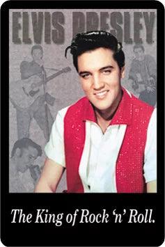 Elvis Presley – King of Rock n Roll – Metallschild – 20x30cm