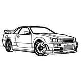 Skyline R34