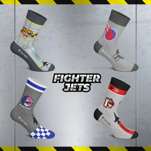 Kampfflugzeuge Socken Set