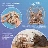 Aquarium 3D-Holzpuzzle