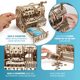 Mechanische Registrierkasse 3D-Holzpuzzle