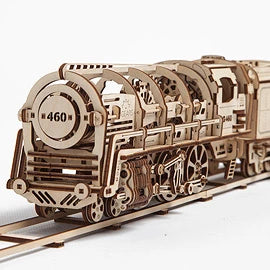Dampflokomotive 3D-Holzpuzzle