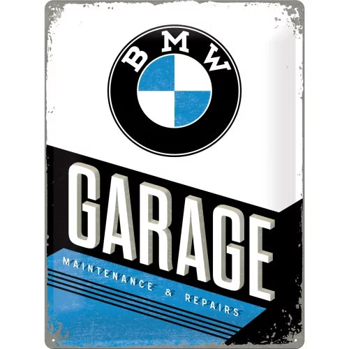 BMW Garage – Metallschild 30 x 40 cm