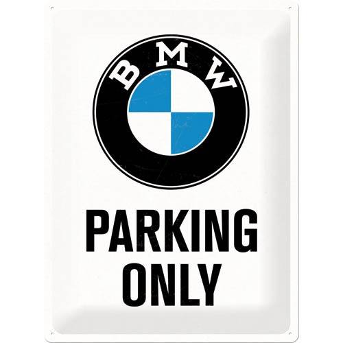 BMW Parking Only – Metallschild – 30x40cm