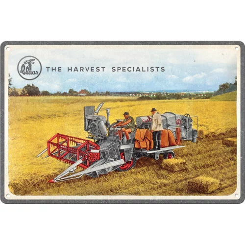 Claas – The Harvest Specialists – 20x30cm