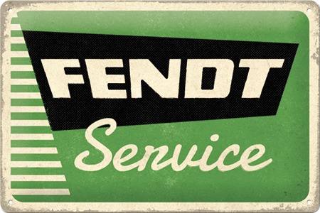 Fendt – Service – Metallschild – 20x30cm