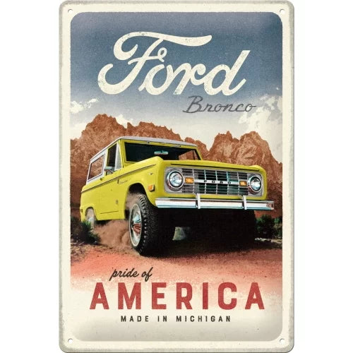 Ford Bronco – Pride of America 20x30cm