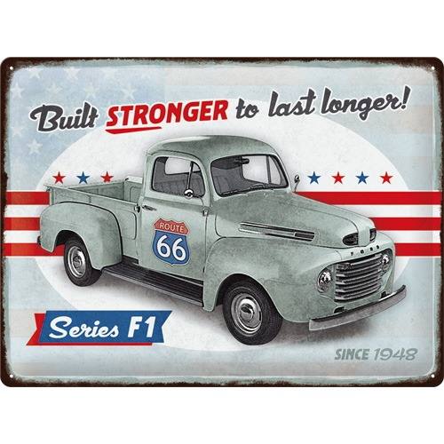Ford Serie F1 – since 1948 – Metallschild 40×30 cm