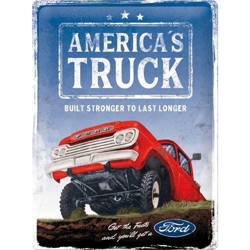 Ford – America s Truck – Metallschild 40×30 cm