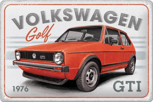 Golf GTI – Volkswagen – 20x30cm