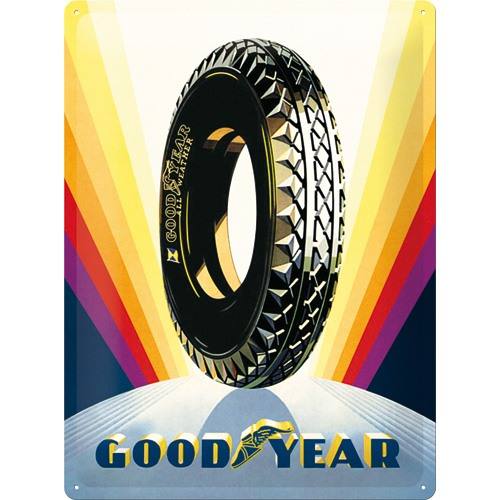 Good Year – All Weather – Rainbow - Metallschild - 30x40cm