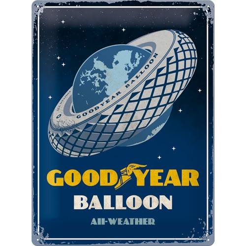 Goodyear Balloon Tire – Metallschild - 30x40cm